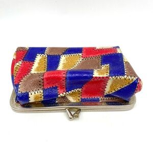 Colorful Patchwork Women's Clutch